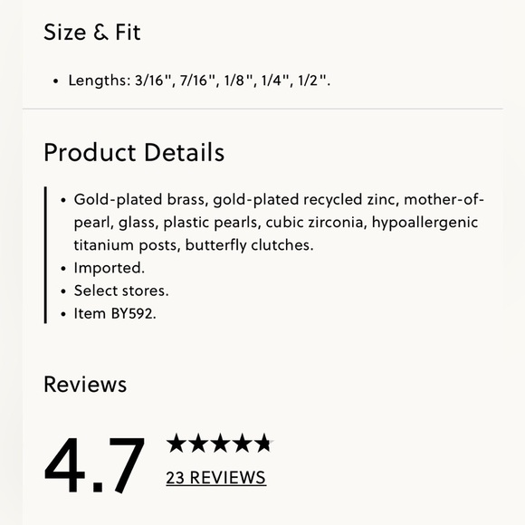 🆕J. Crew Promo Pave Floral Stud Earrings with Pearl Center - Picture 5 of 10